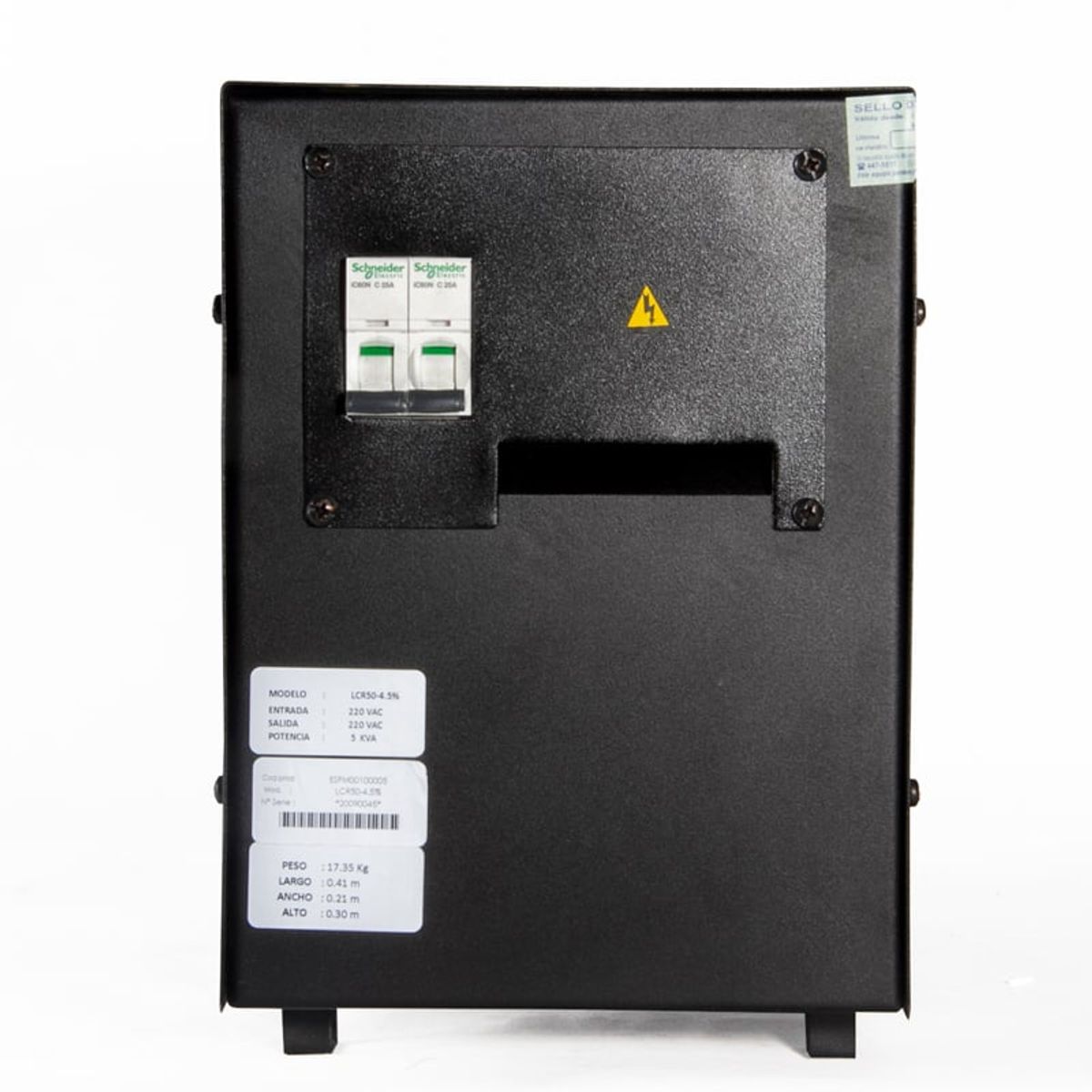 ELISE - Estabilizador ELISE - IEDA POWER SAFE Monofásico 6 0KVA