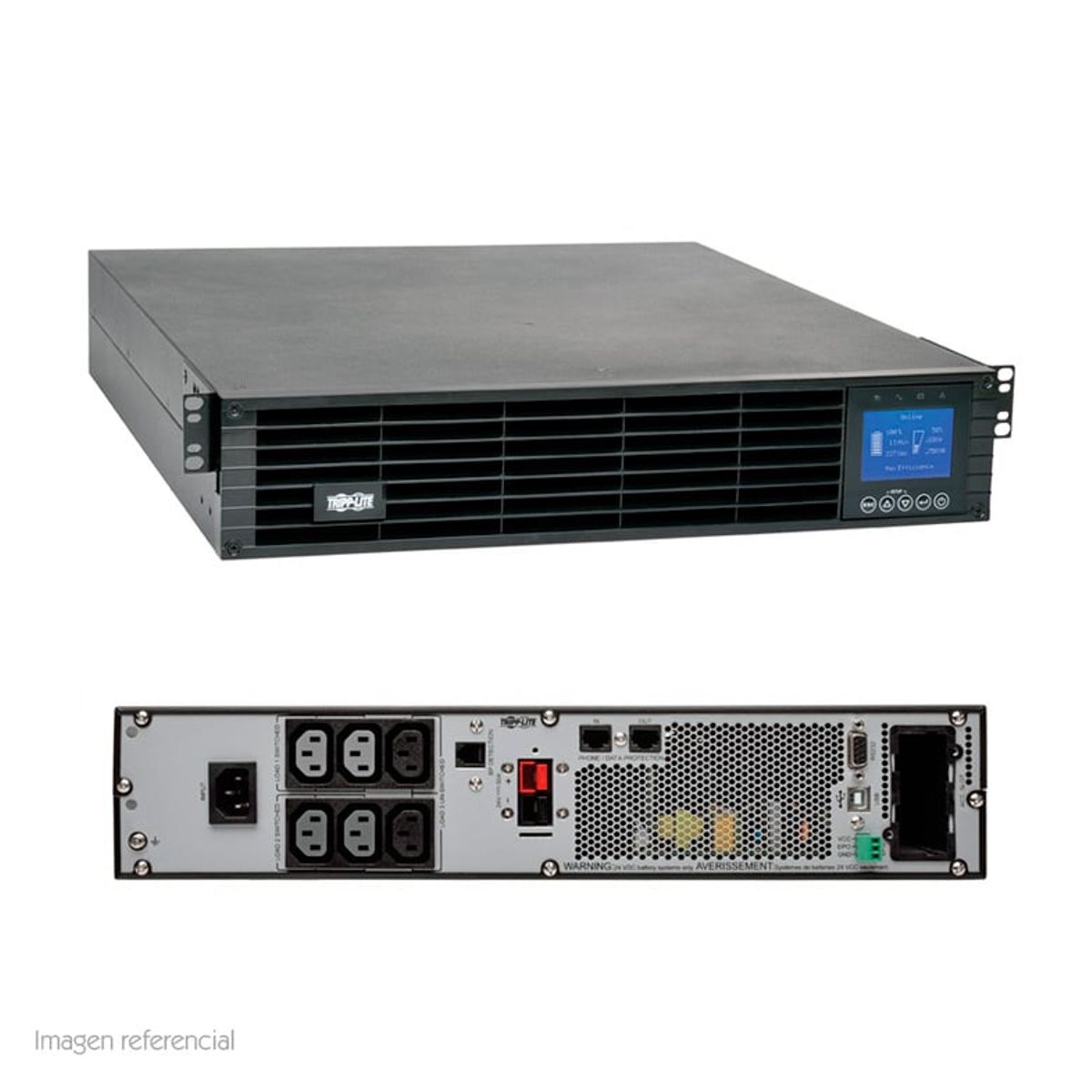 TRIPP LITE - UPS Smart Tripp-Lite SUINT1000LCD2U On-Line 1 KVA 900 W 208V 230V 2U