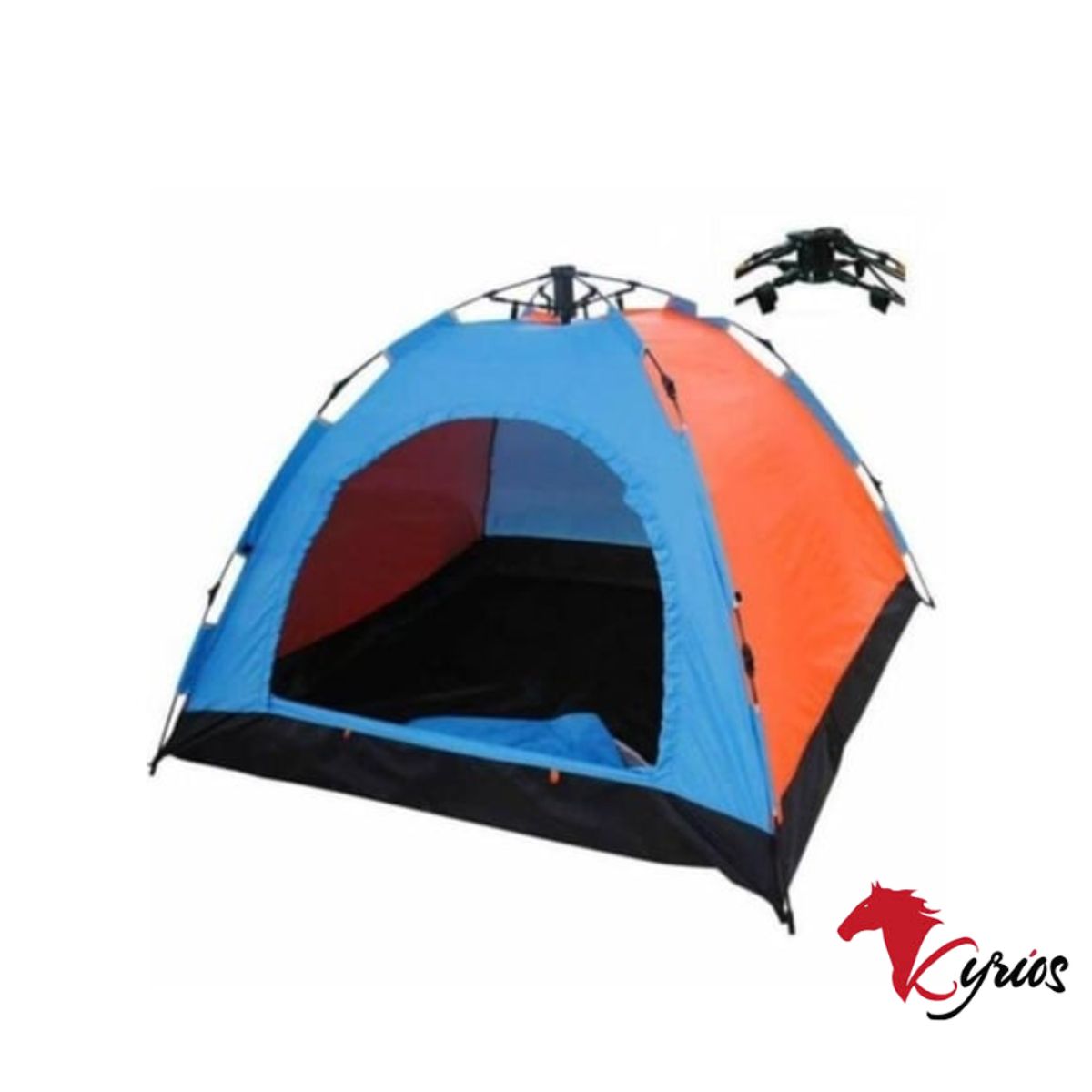 NO LOGO - Tienda De Acampar Modelo Automático Para 4 Personas