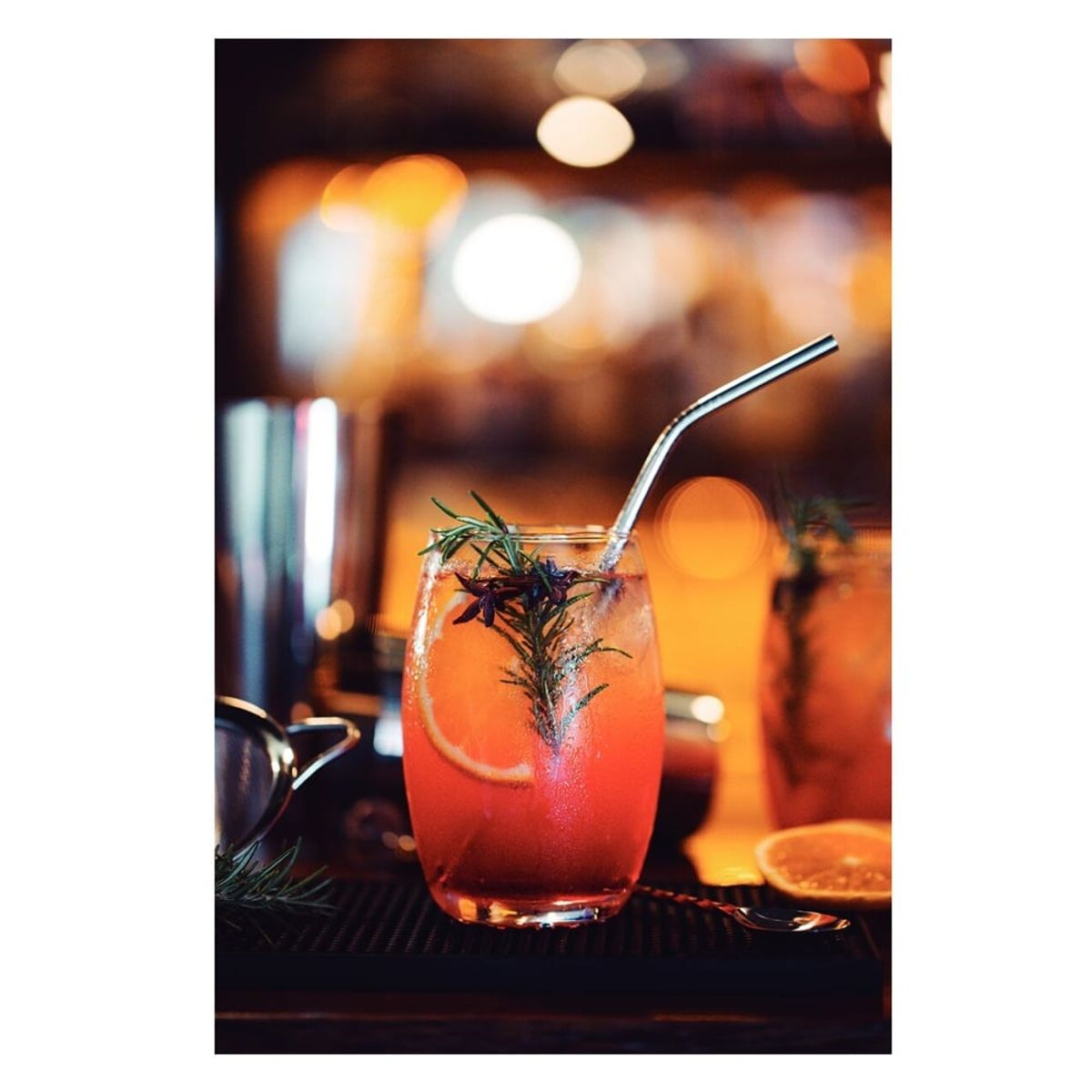 TRAMONTINA - SORBETE CAÑITA TRAMONTINA DE ACERO INOXIDABLE