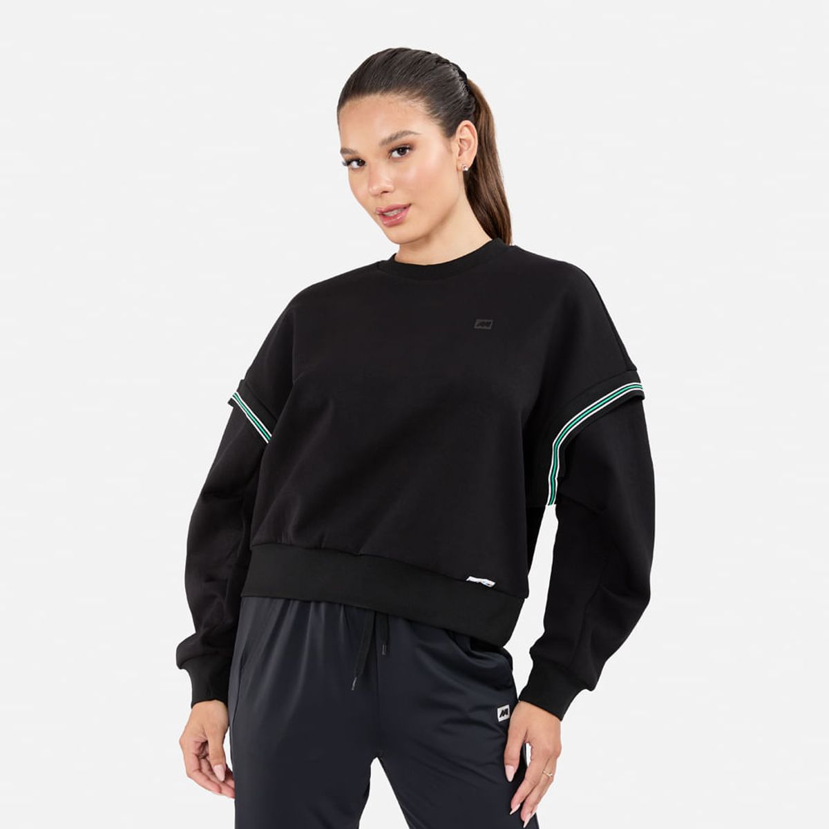 NEW ATHLETIC - Polera New Athletic Miley Negro Mujer