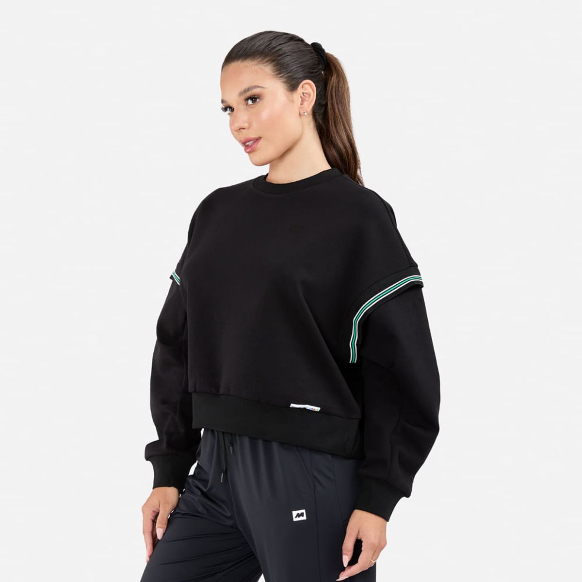 NEW ATHLETIC - Polera New Athletic Miley Negro Mujer