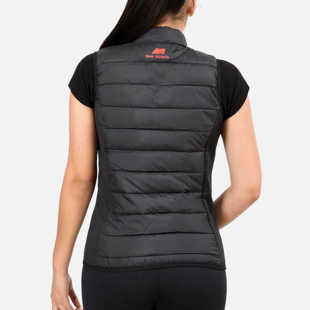 NEW ATHLETIC - Chaleco New Athletic Fanny Negro Mujer