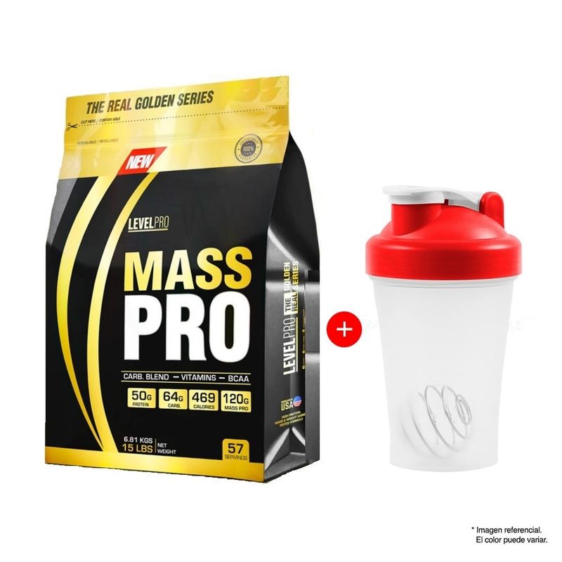 LEVEL PRO - Mass Gainer Level Pro Mass Pro 6.81 kg Chocolate