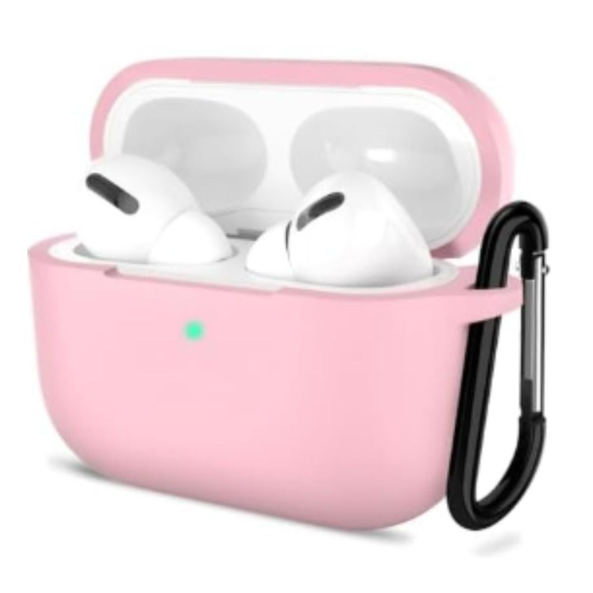 GENERICO - Funda Silicona para Air pods 2da Generacion Color Rosa
