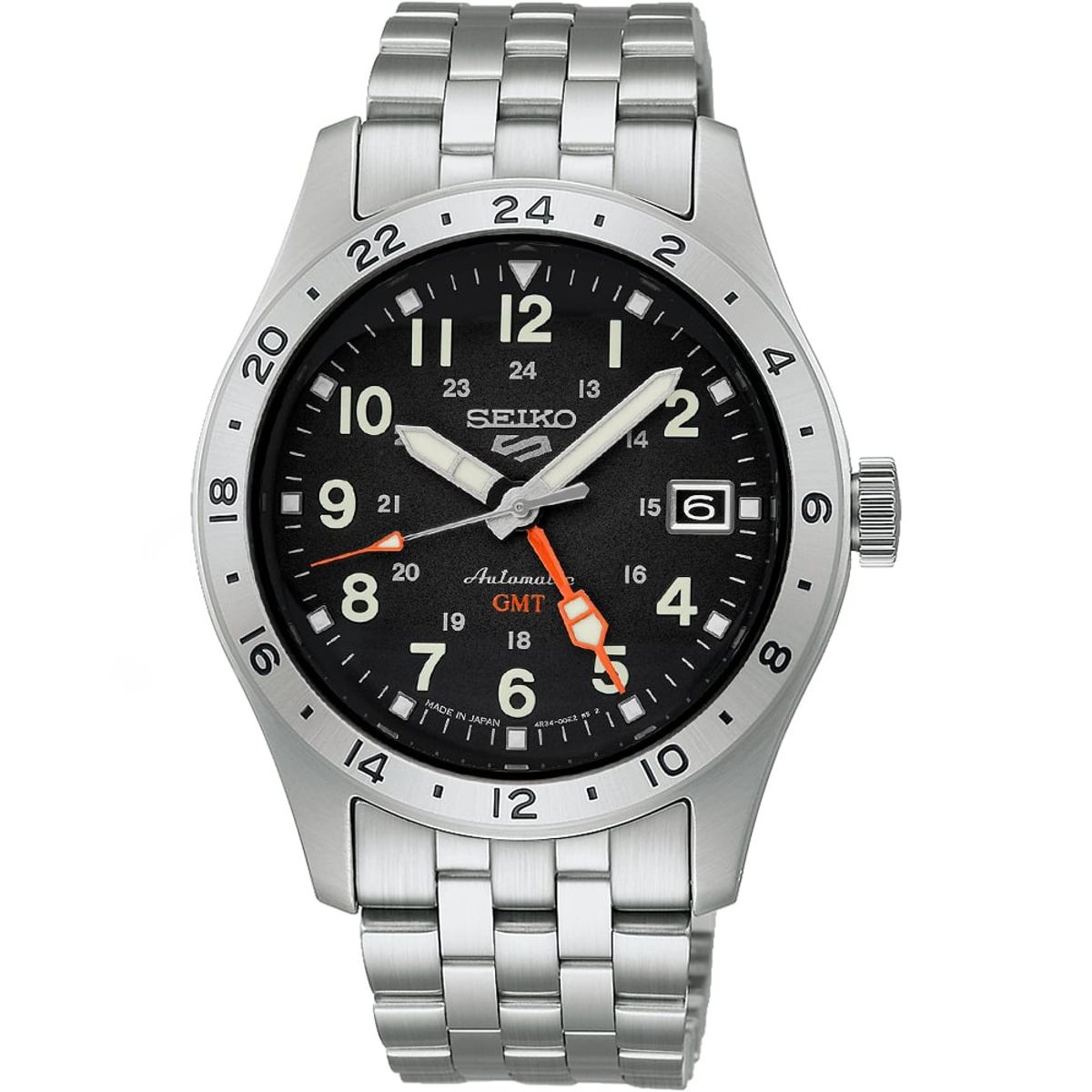 SEIKO - SEIKO 5 Sports Field GMT Automatico Acero Inox SSK023