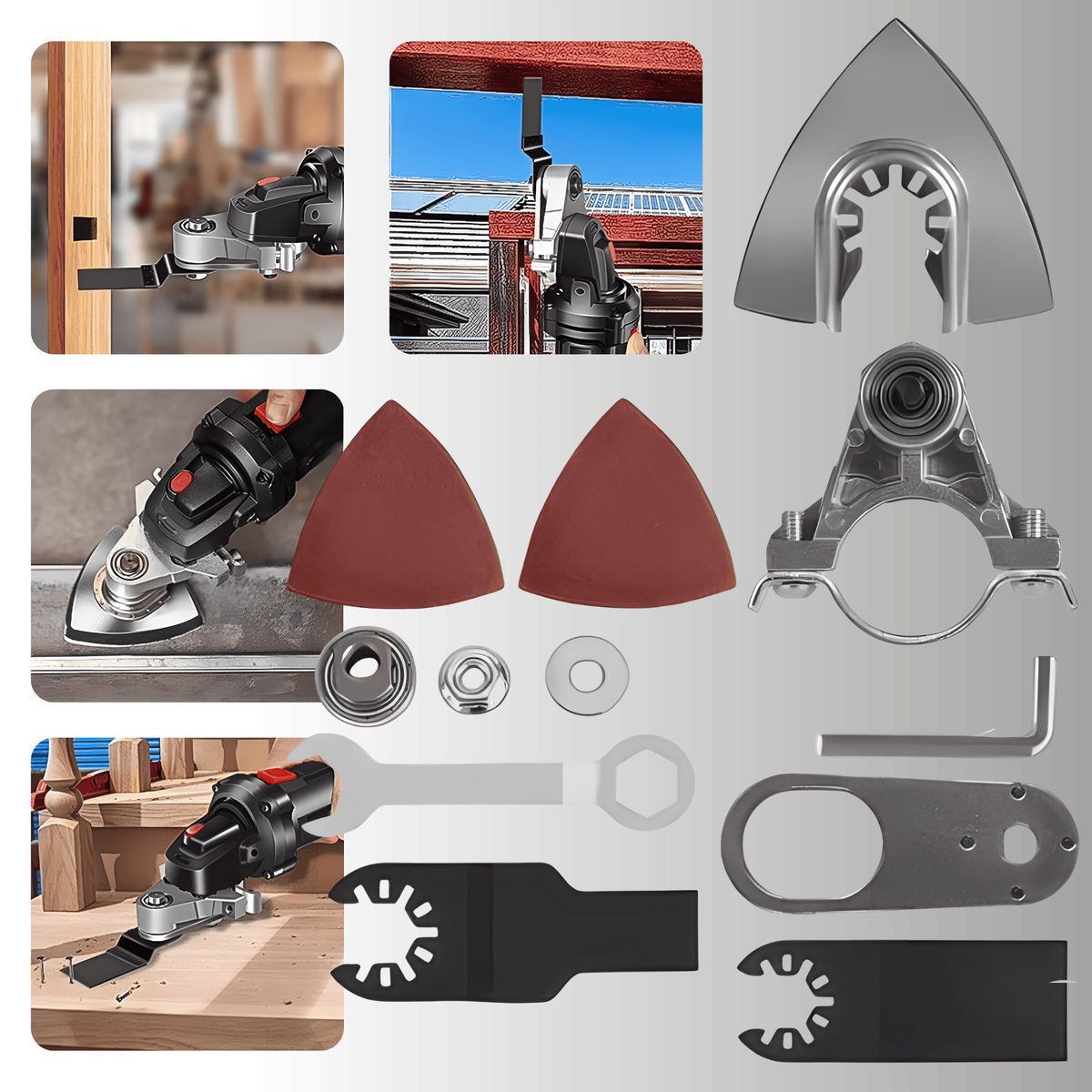 ROSH - Combo de Precisión  Alicate + Adaptador Multifuncional