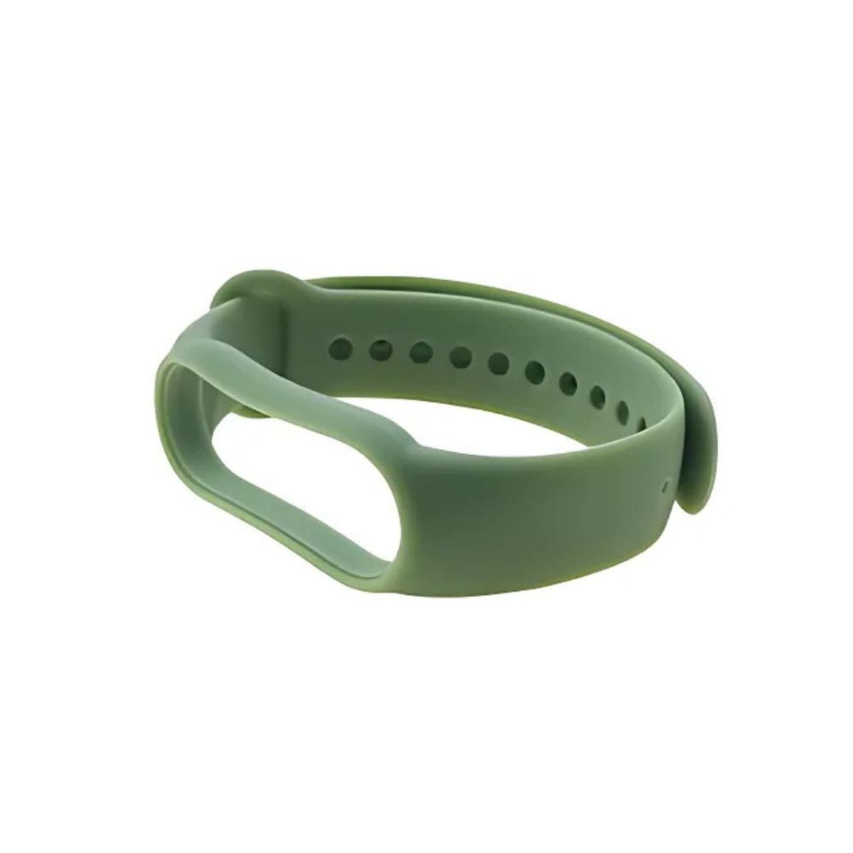 GENERICO - Correa de Silicona para Xiaomi Smart Band 5 Verde Olivo
