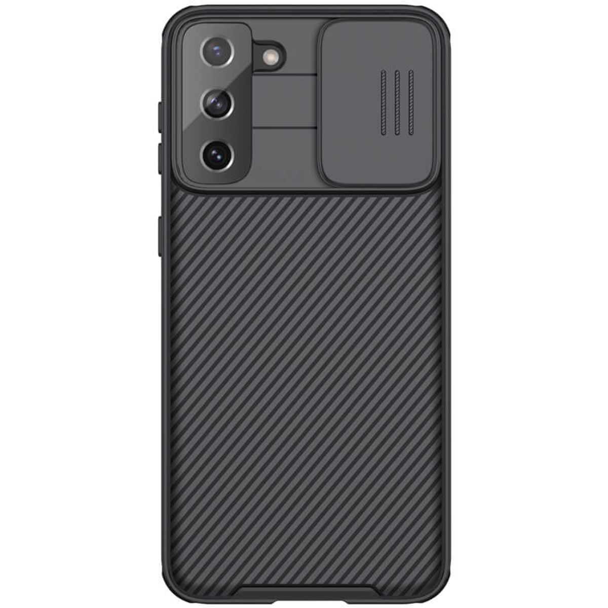 NILLKIN - Case Nillkin CamShield para Samsung S21 Plus - Carcasa - Negro