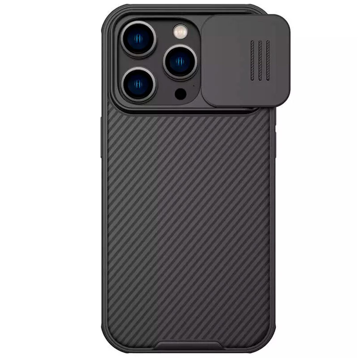 NILLKIN - Case Nillkin CamShield para iPhone 14 Pro - Carcasa - Negro