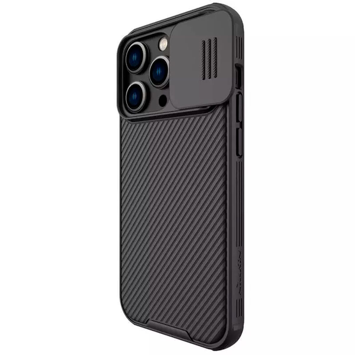 NILLKIN - Case Nillkin CamShield para iPhone 14 Pro - Carcasa - Negro