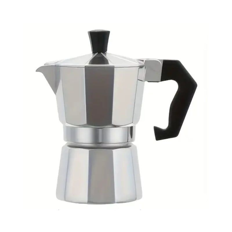 OEM - Cafetera Italiana Moka de 3 Tazas 150 ml Con Gran Sabor