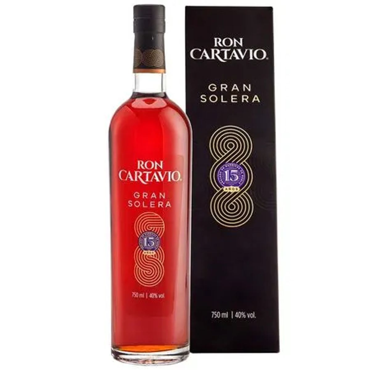 CARTAVIO - RON GRAN SOLERA 15 AÑOS 750ml