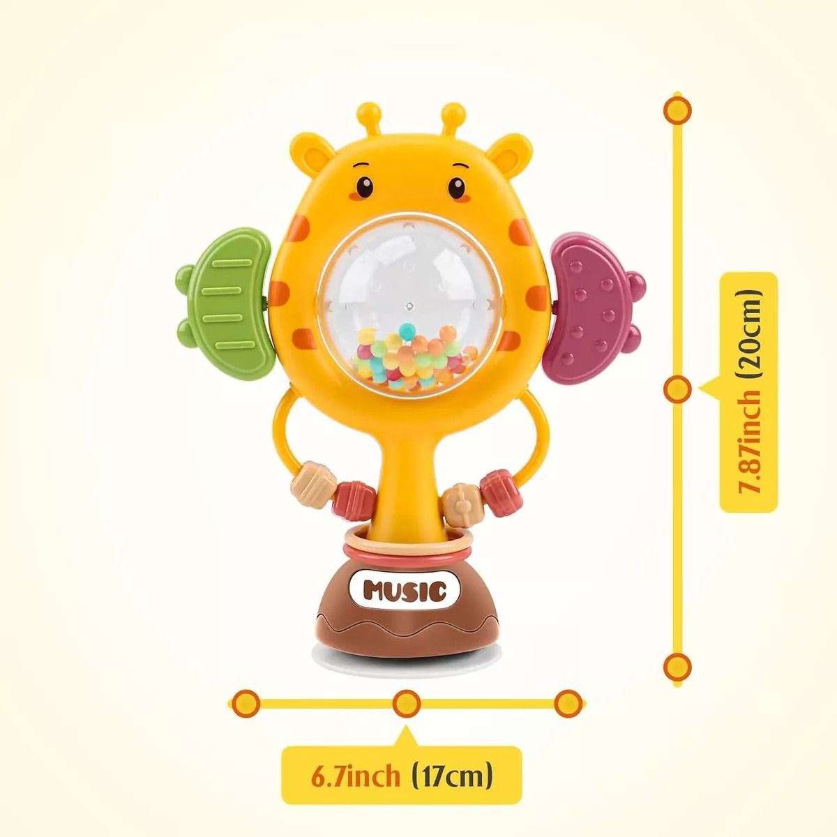 BABY - SONAJA PARA BEBE DE MESA - JIRAFA