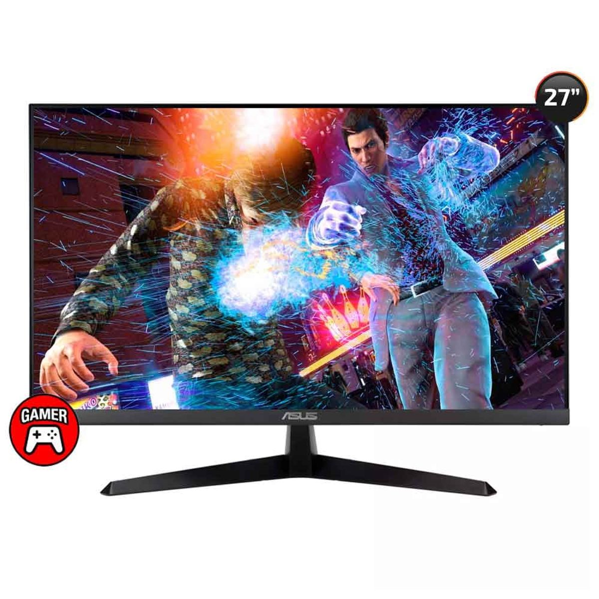 ASUS - Monitor Gamer ASUS 27 120Hz 1MS FHD IPS Vesa FreeSync VY279HGR