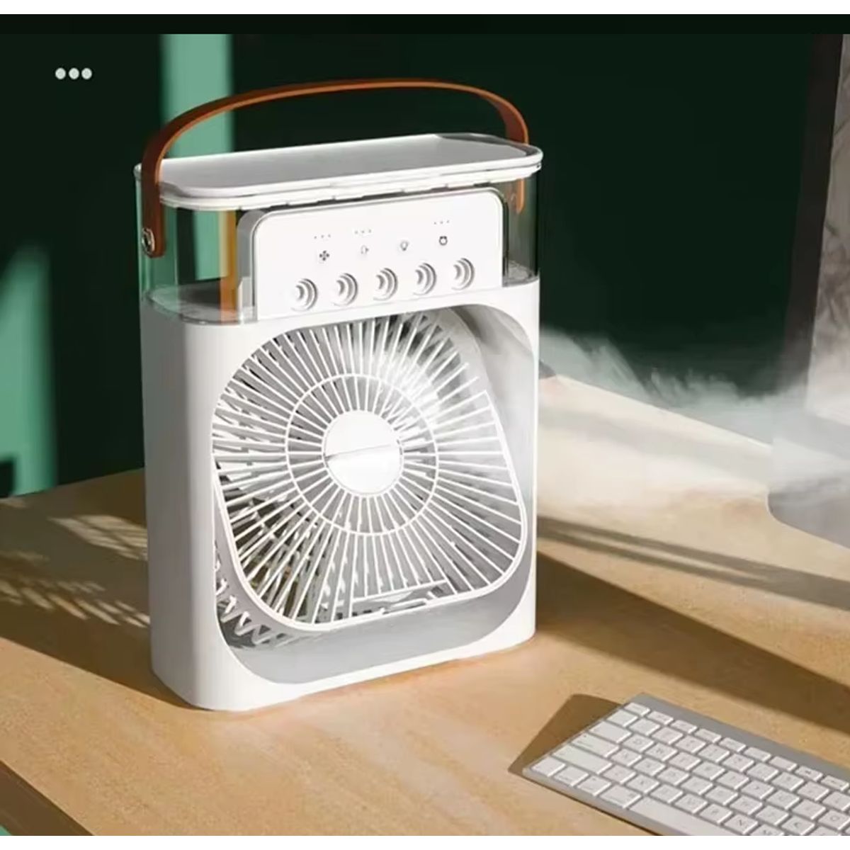 GENERICO - Mini Ventilador Humidificador 3 en 1 - Aire Acondicionado Portátil