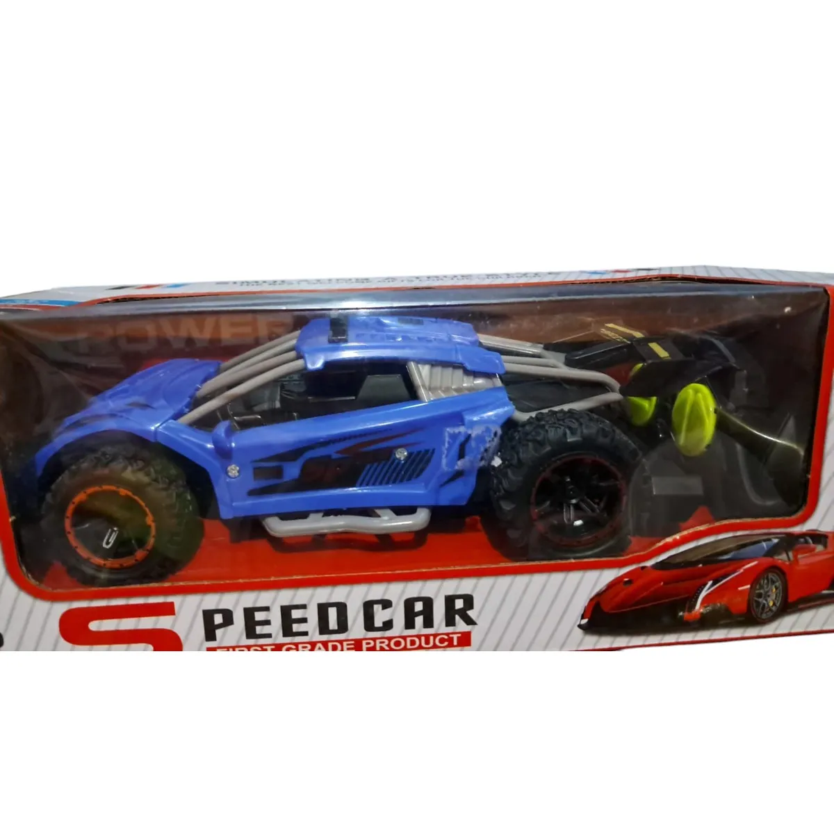 GENERICO - AUTO DE CARRERA AZUL CARRO