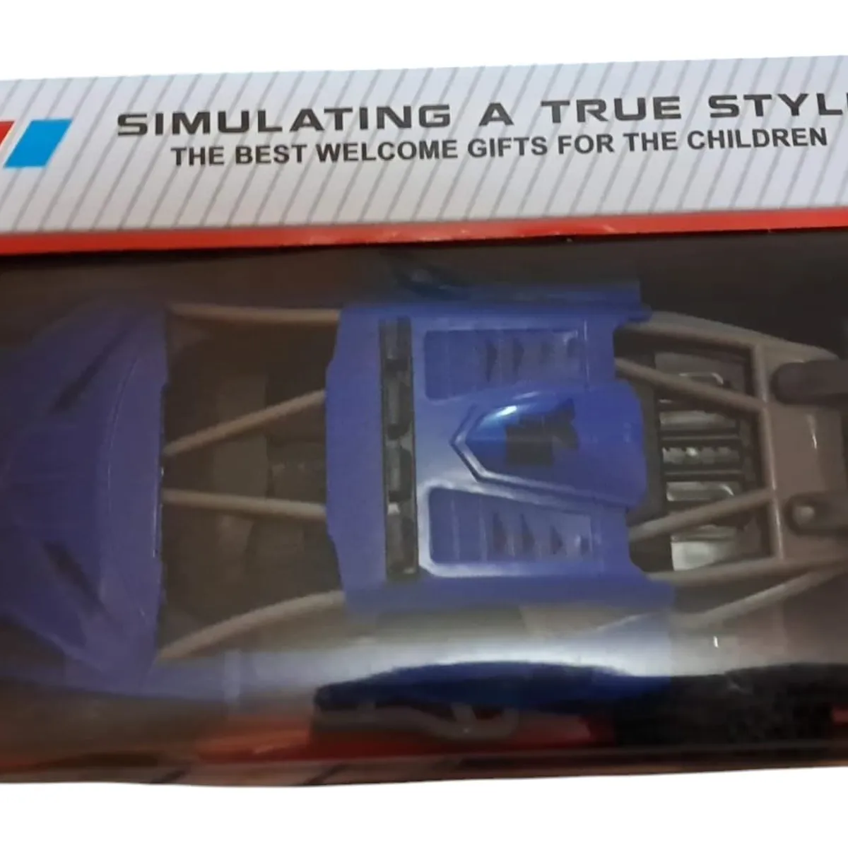 GENERICO - AUTO DE CARRERA AZUL CARRO