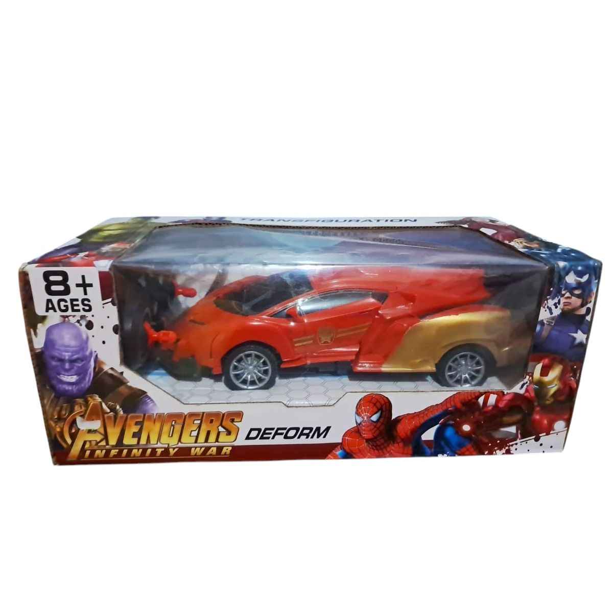 GENERICO - AUTO A CONTROL REMOTO TRASNFORMA EN ROBOT