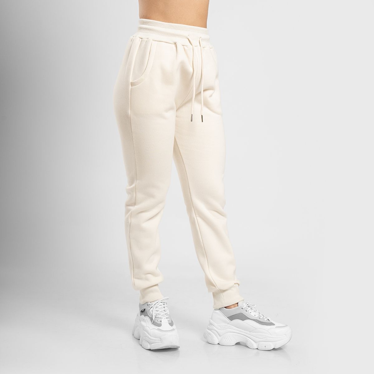 ONHUL - buzo jogger de algodón para mujer crema Arcoi