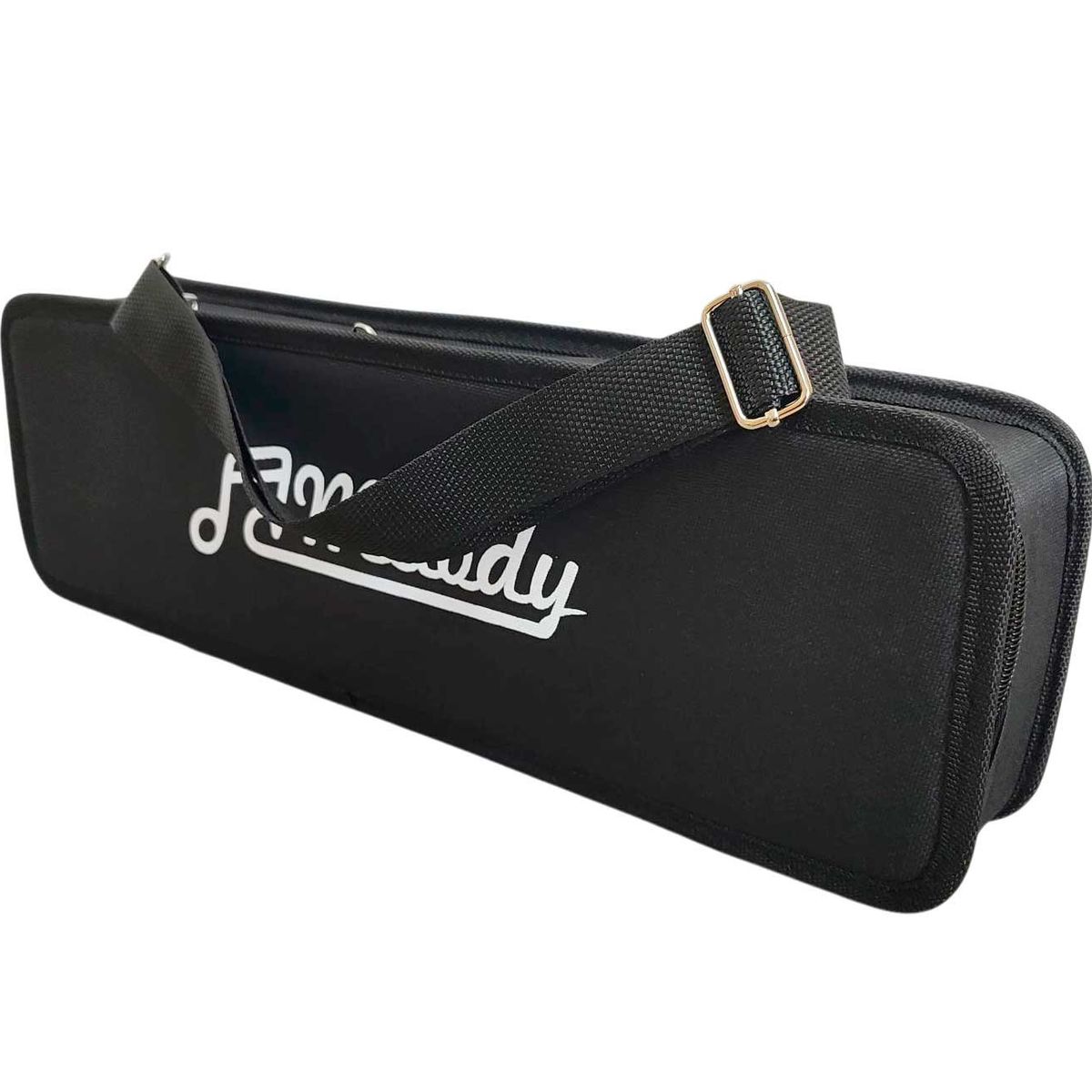 MELODY - Melodica de 32 Notas Teclas y Estuche Rígido de Tela - Negro