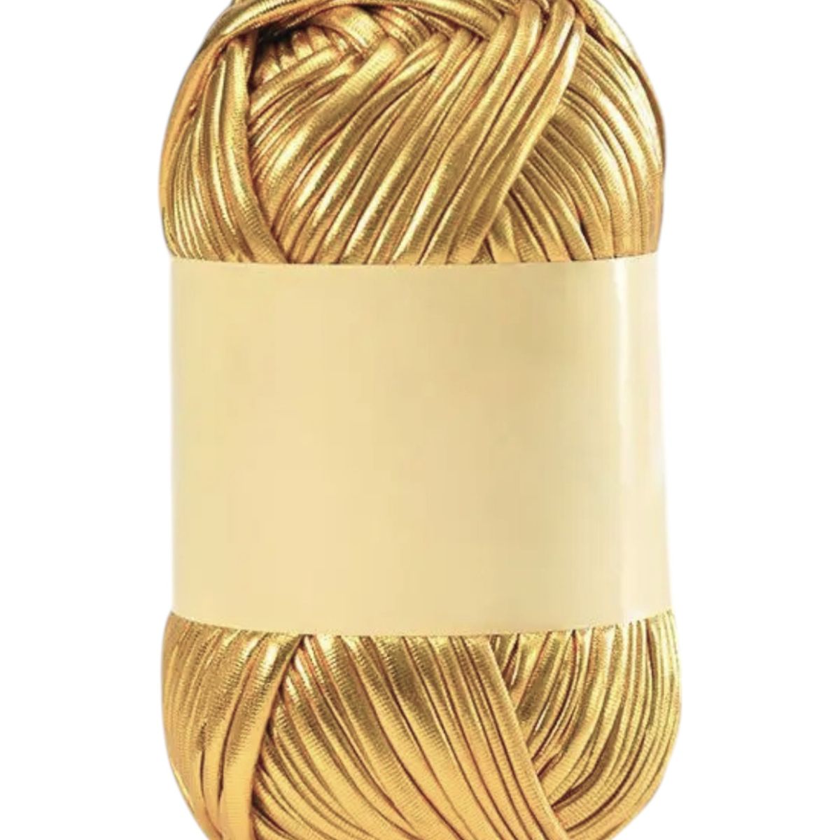 GENERICO - Trapillo Dorado Brillante para Tejido a Crochet  100g  45m