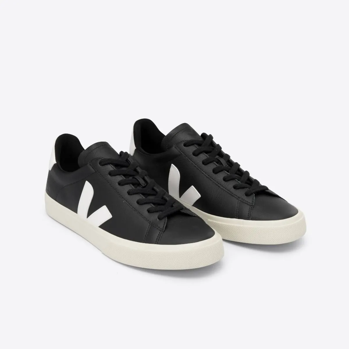 VEJA - Zapatilla veja campo chromefree leather mujer Negro
