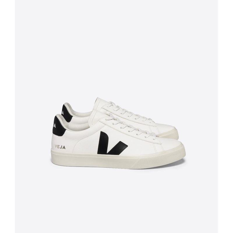 VEJA - Zapatilla veja de mujer campo chromefree leather Blanco