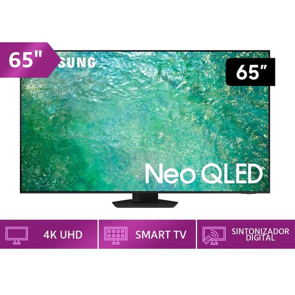SAMSUNG - Televisor Samsung Smart TV 65 Neo Qled 4K Mini Led QN65QN85CAGXPE