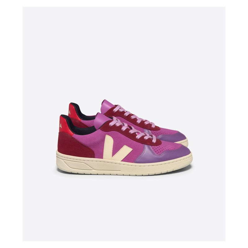 VEJA - Zapatilla veja v-10 suede mujer Morado