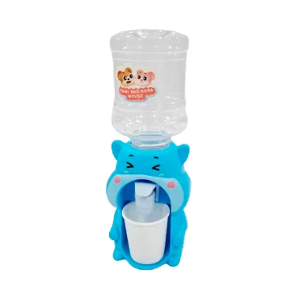 GENERICO - MiniDispensador de Agua o Jugo para Niños Y Niñas - Hipopotamo