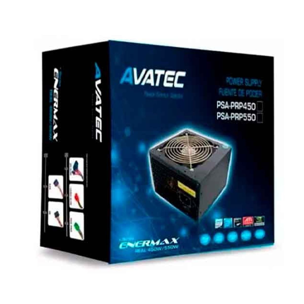 AVATEC - Fuente de Poder Avatec PSA-PRP450W