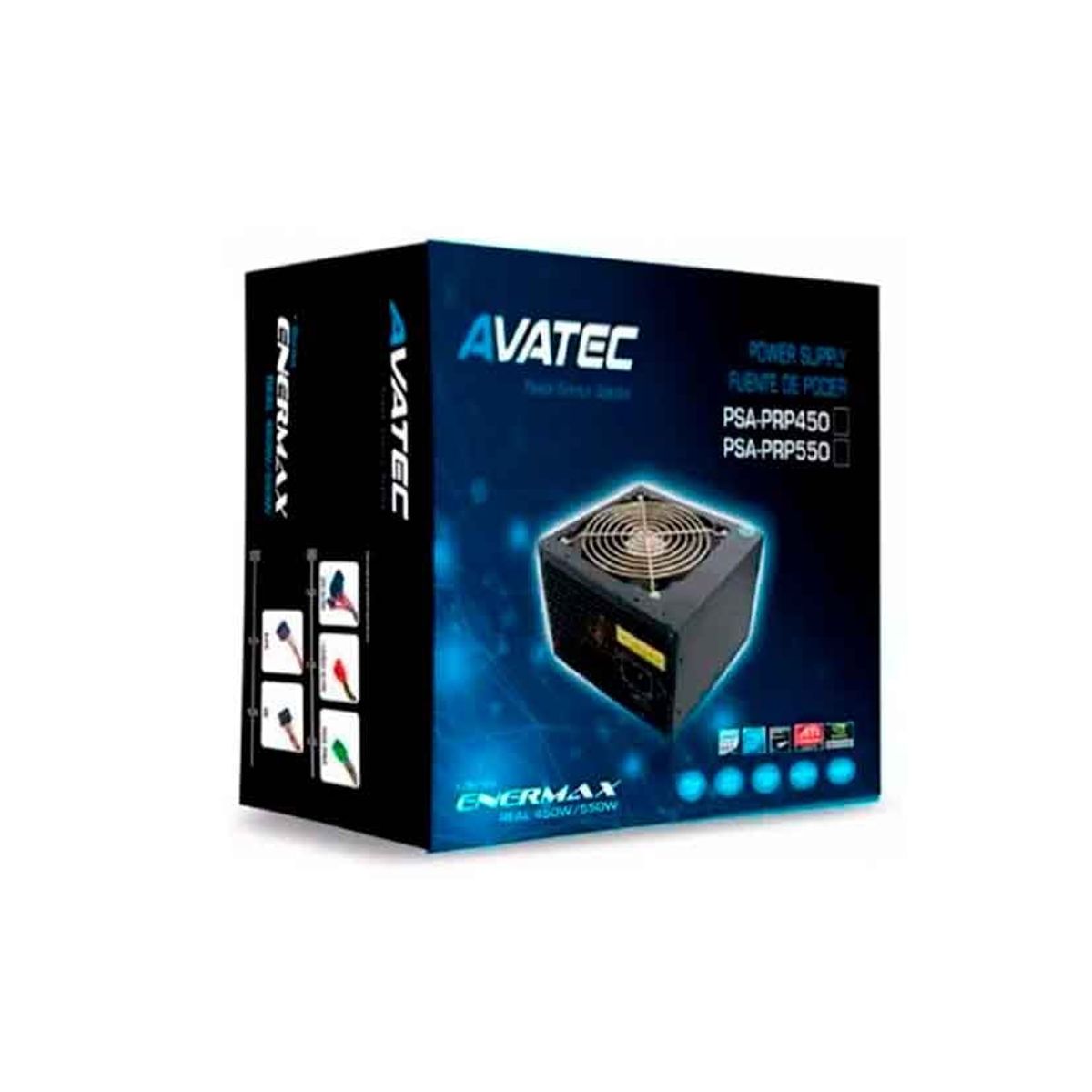 AVATEC - Fuente de Poder Avatec PSA-PRP450W