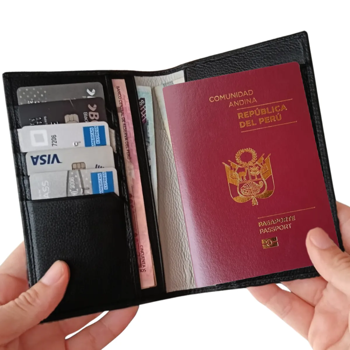 ARMUZ - Porta Pasaporte de Cuero Vacuno ARMUZ  AR10