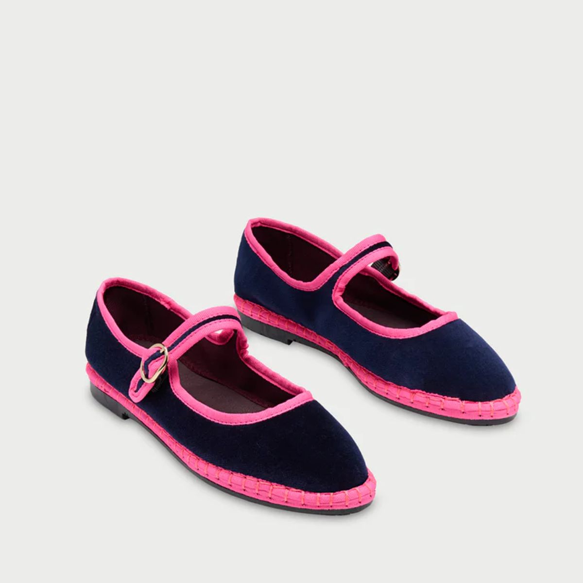FLABELUS - Ballerinas Mary Jane Biddy Azul