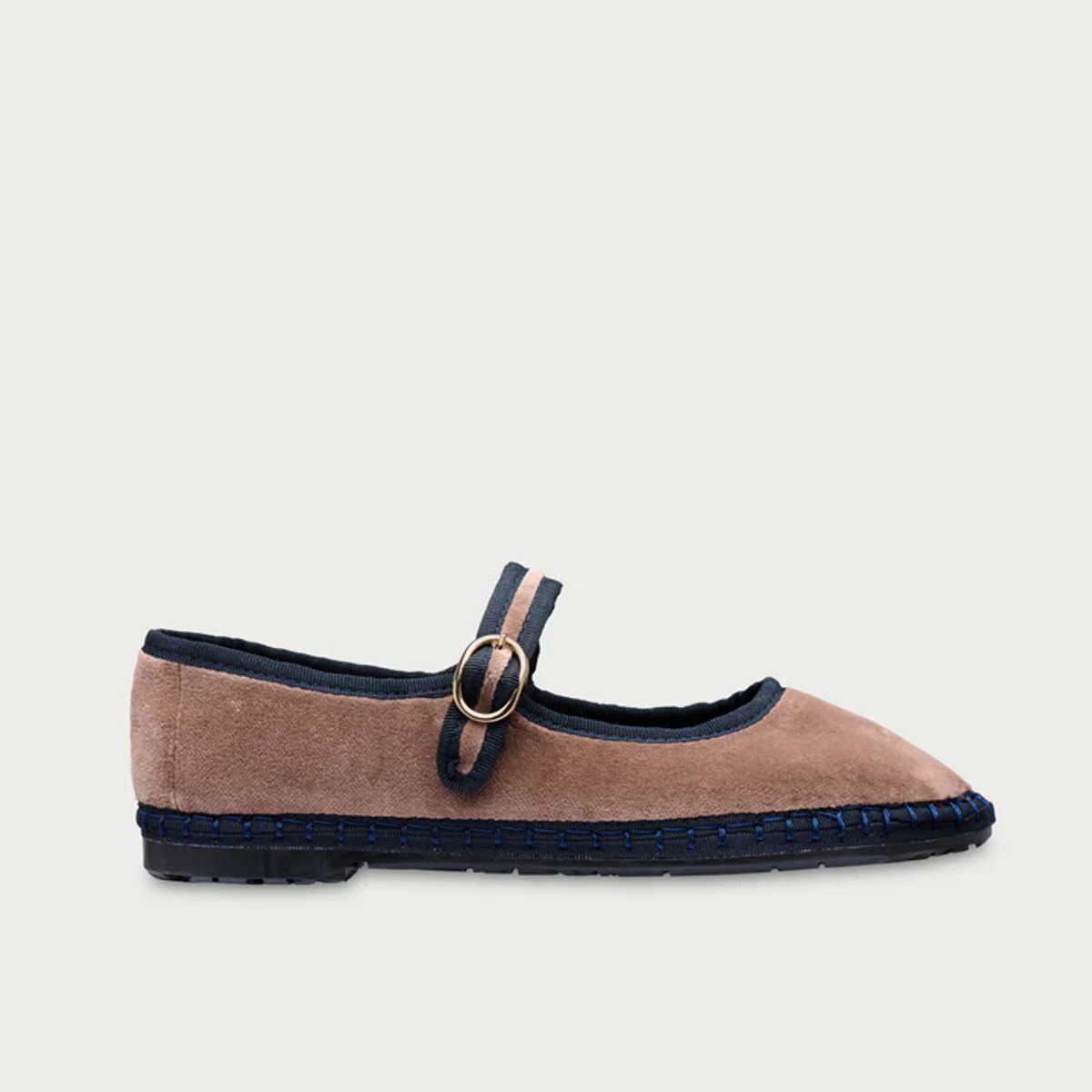 FLABELUS - Ballerinas Mary Jane Eneas Beige