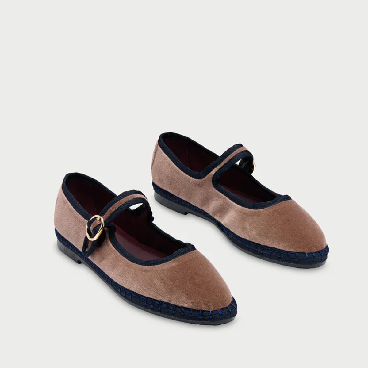 FLABELUS - Ballerinas Mary Jane Eneas Beige