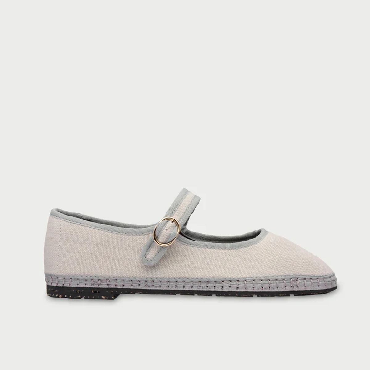 FLABELUS - Ballerinas Mary Jane Line Dalloway Gris