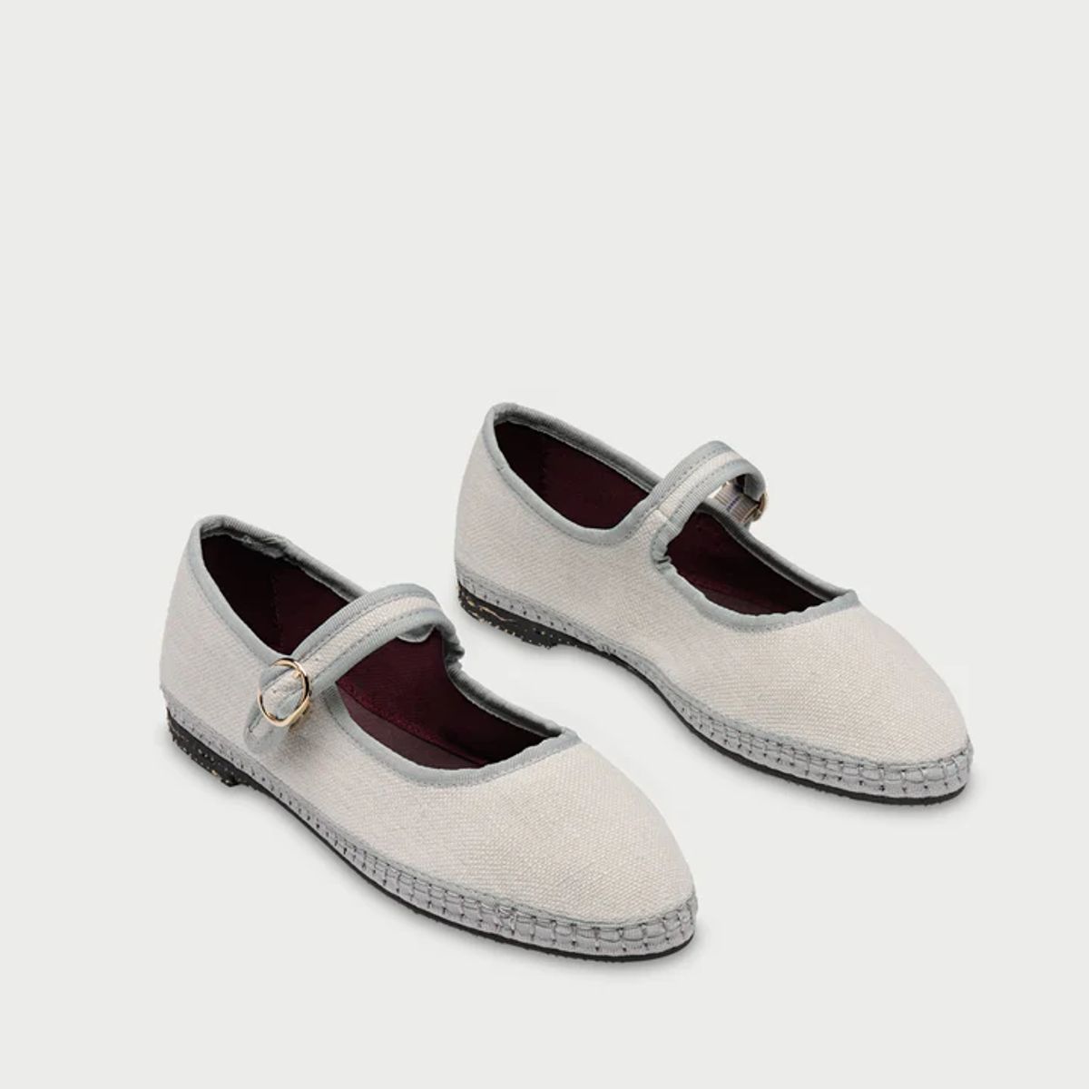 FLABELUS - Ballerinas Mary Jane Line Dalloway Gris