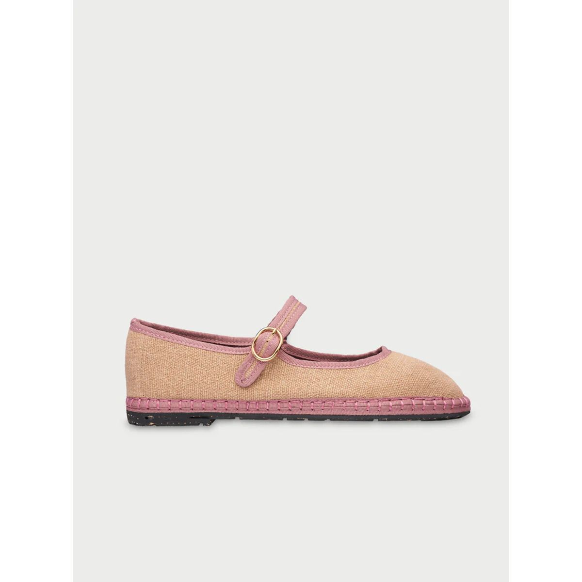 FLABELUS - Ballerinas Mary Jane Line Dora Beige