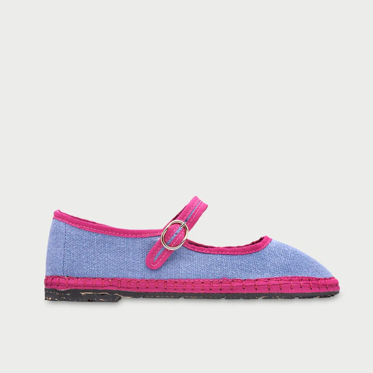 FLABELUS - Ballerinas Mary Jane Line Fiorenza Azul