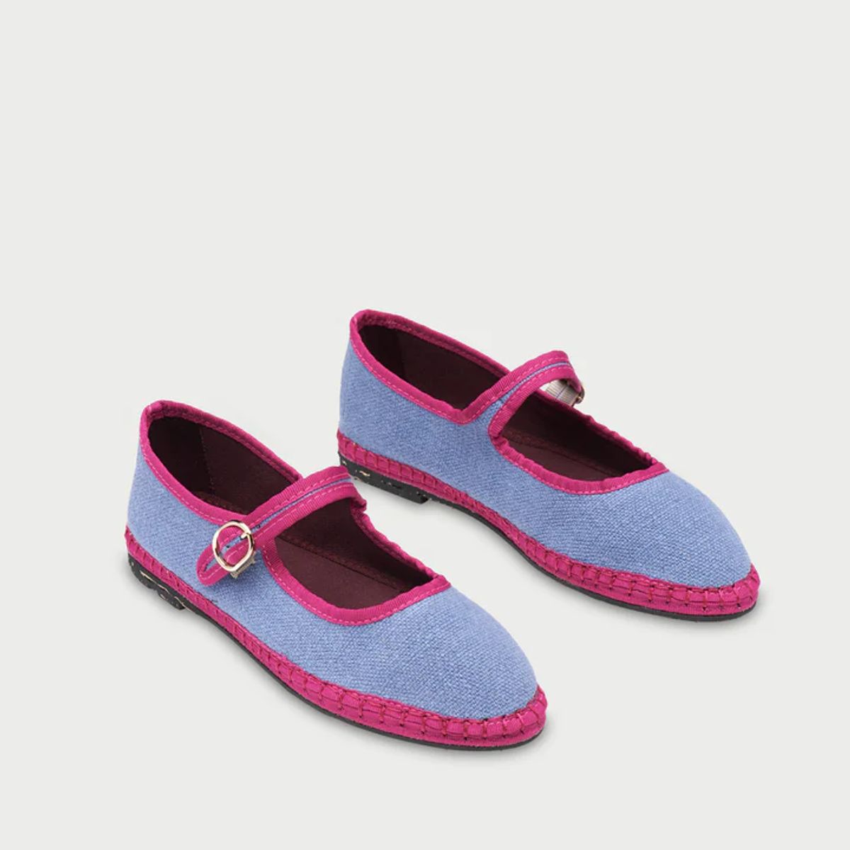 FLABELUS - Ballerinas Mary Jane Line Fiorenza Azul