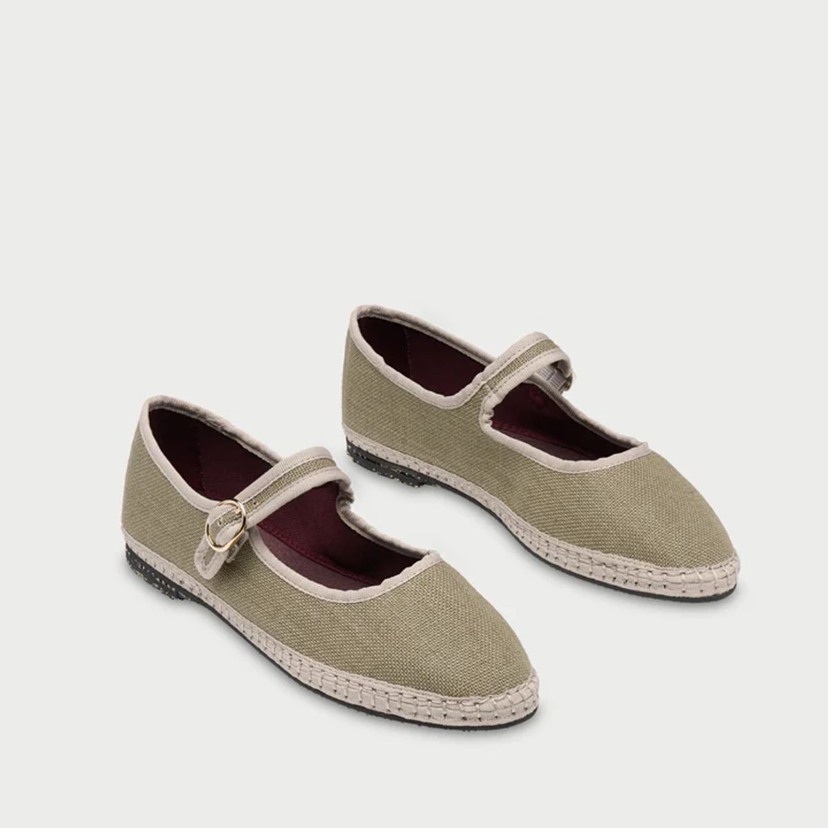 FLABELUS - Ballerinas Mary Jane Line Ishmael Verde