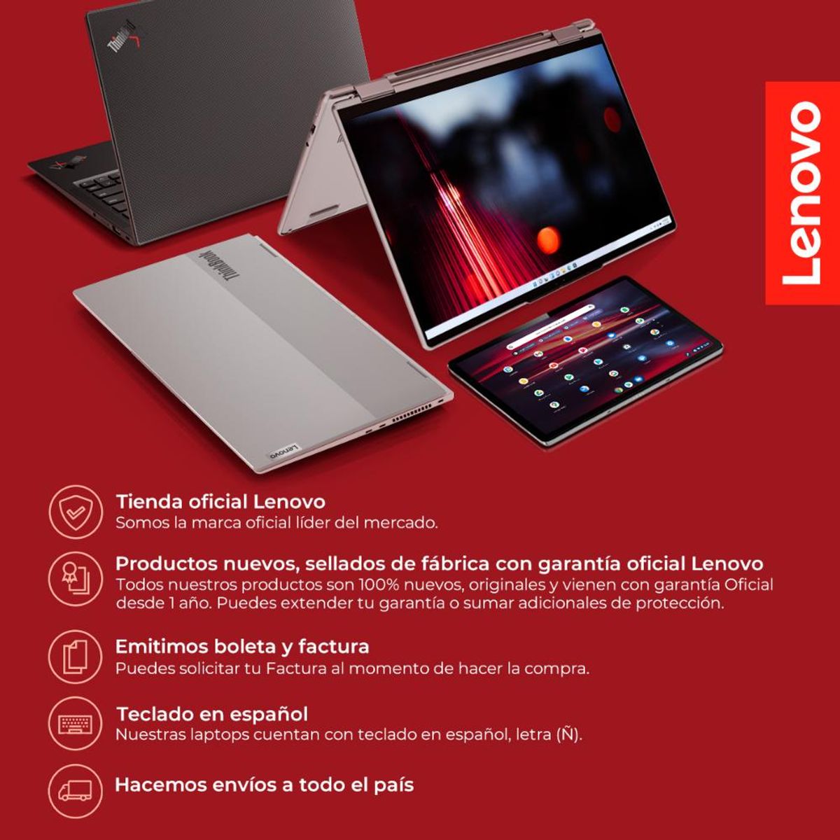 LENOVO - Laptop Lenovo Ideapad 1 AMD ryzen 7 RAM 12gb SSD 512gb 156
