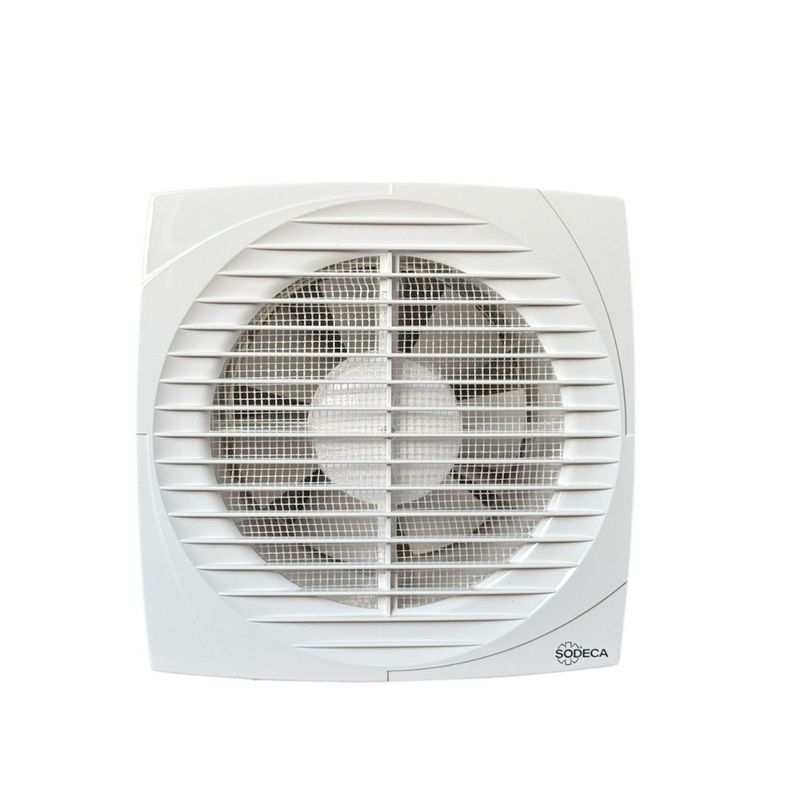 SODECA - Extractor axial para baño EDMF-120 Sodeca para 5m²