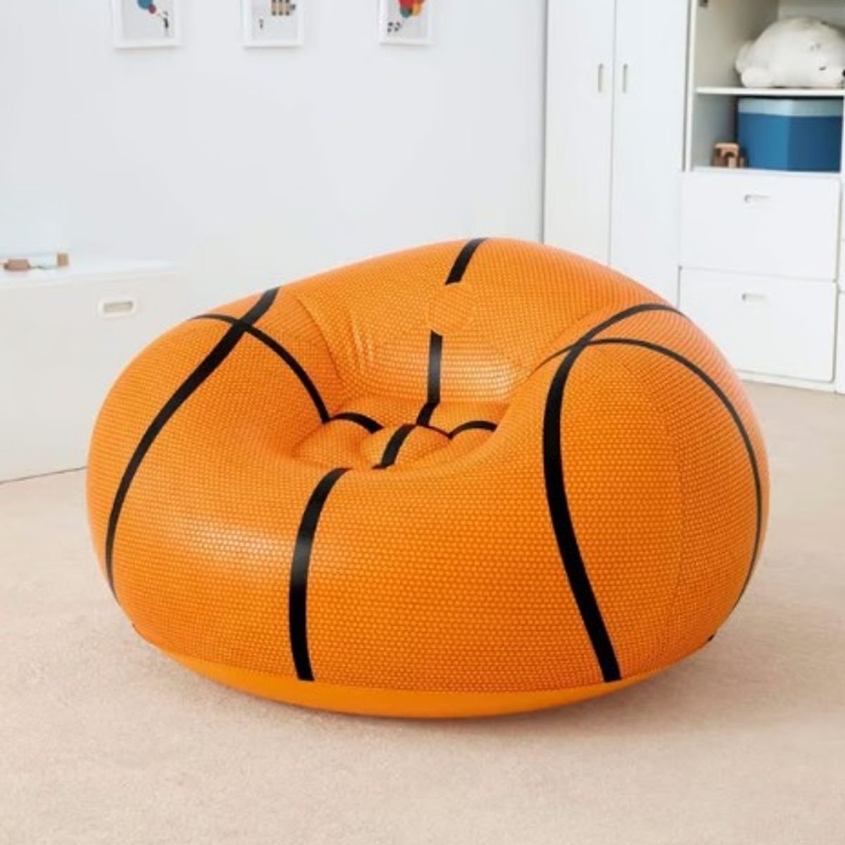 BESTWAY - Bestway - Sillón Inflable Infantil de Baloncesto para niños