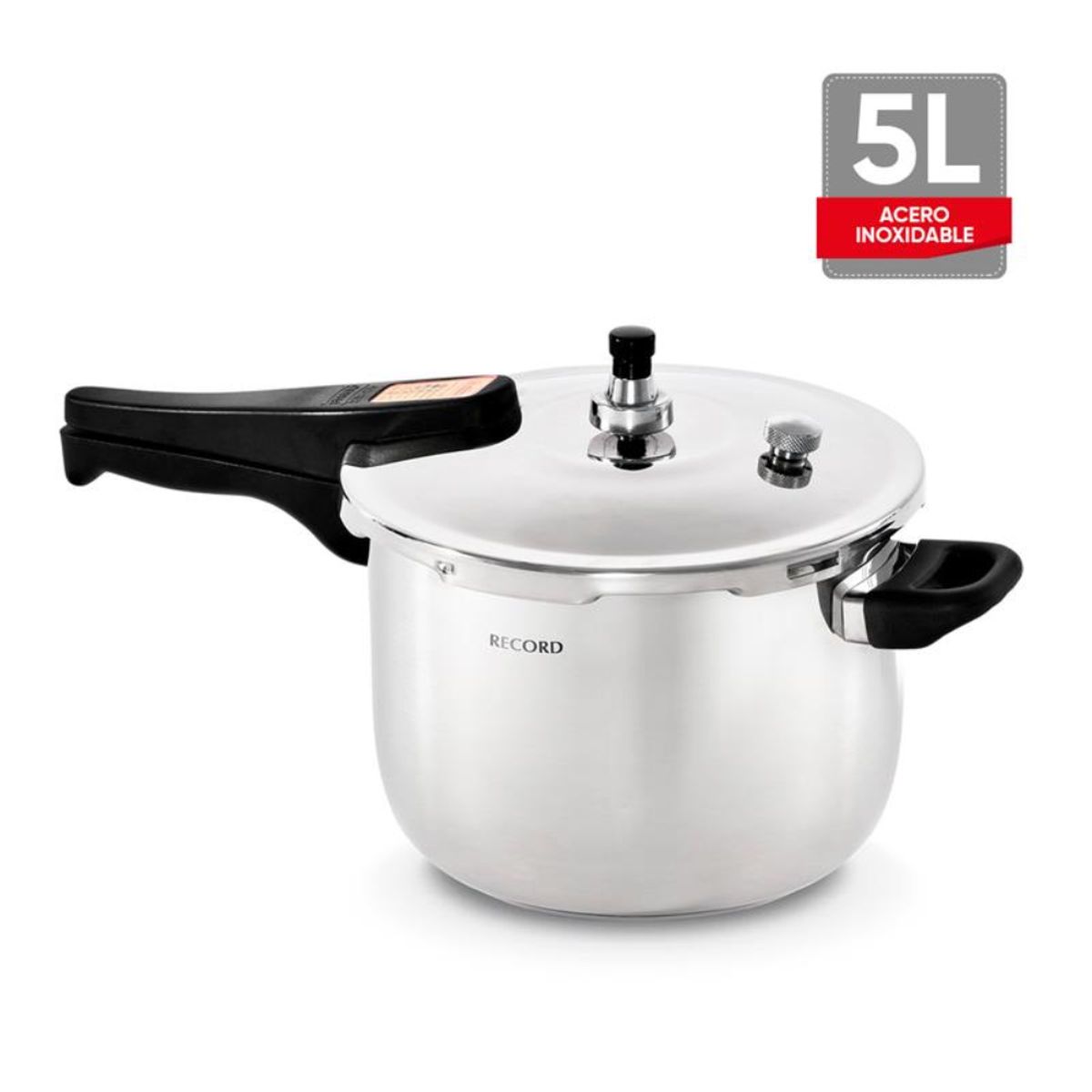 RECORD - Olla a Presión Acero Inox 5L - 0864050125