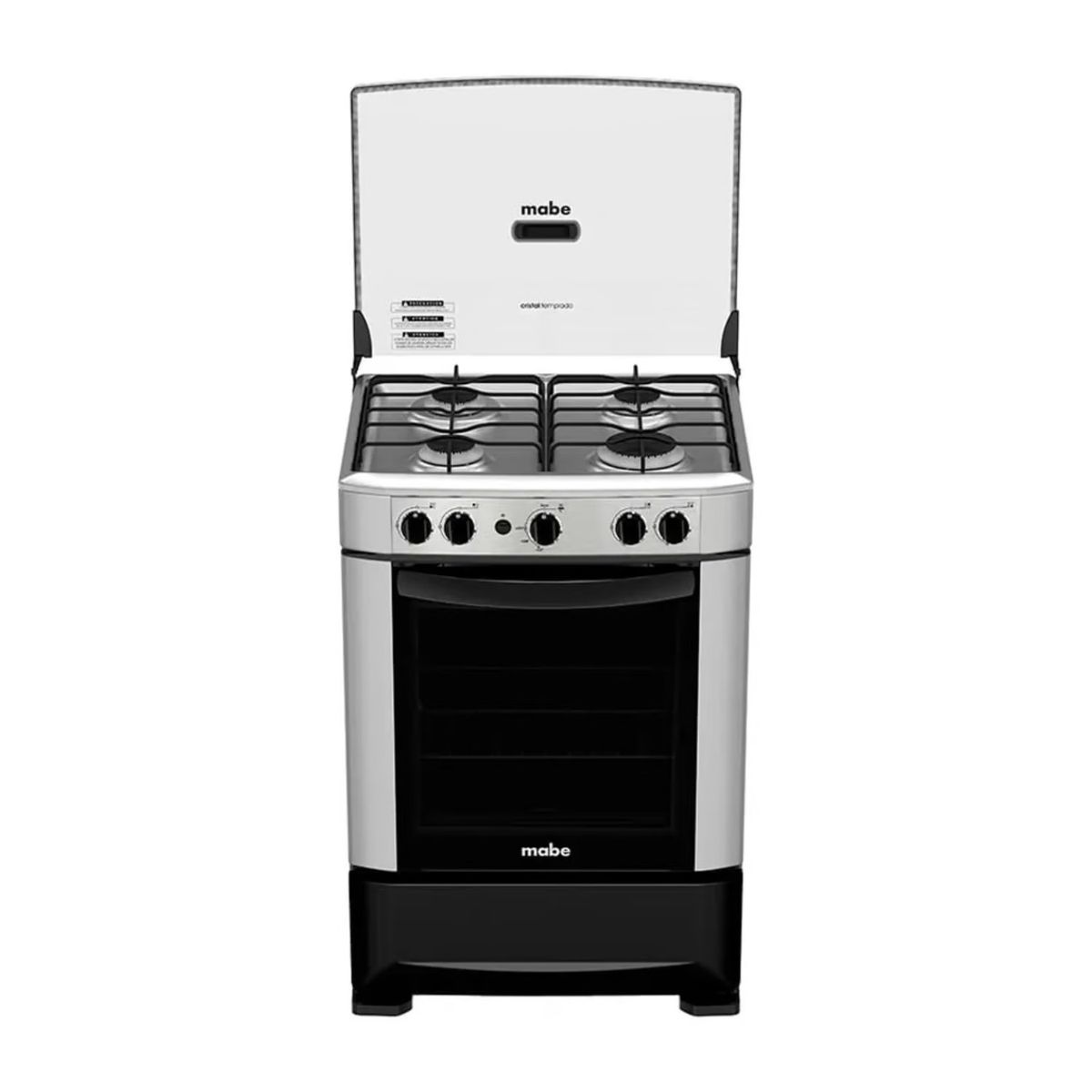 MABE - Cocina Mabe a Gas 4 Hornillas Inoxidable CMP6014AG0