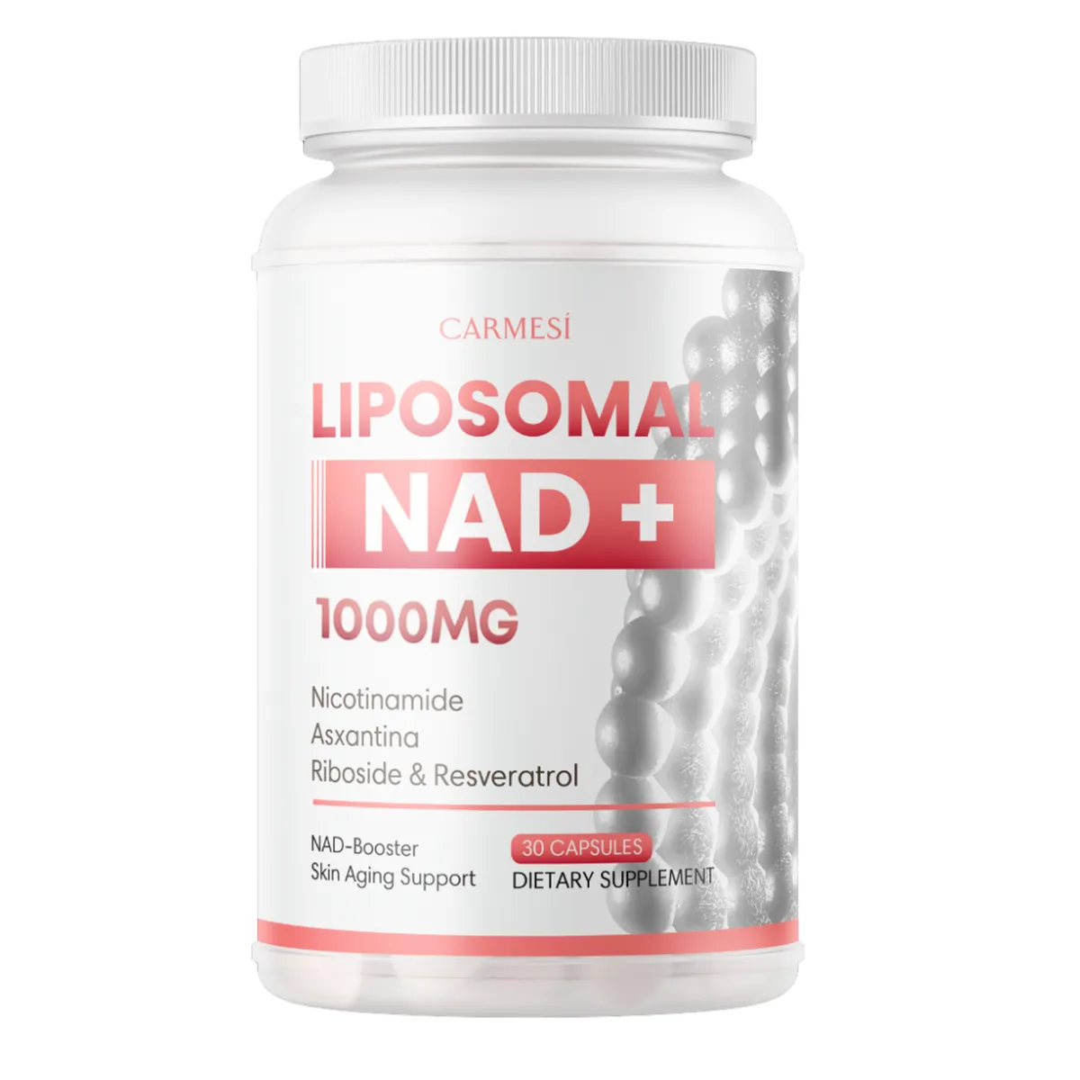 OEM - NeverAge LIPOSOMAL NAD+ 1000MG + RESVERATROL