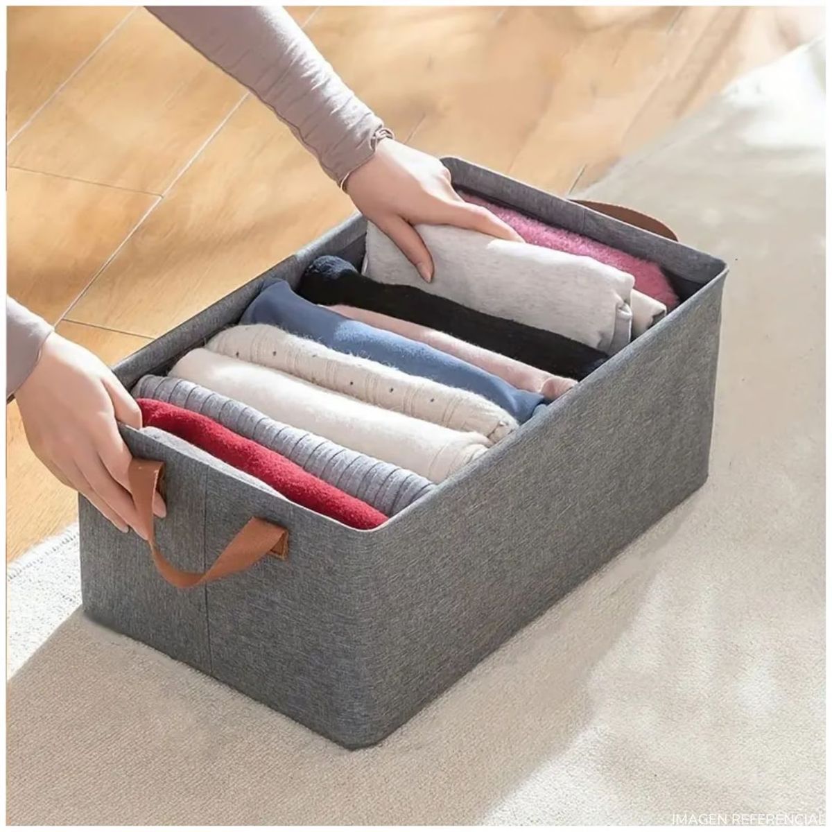 GENERICO - Organizador de Ropa Plegable Multiusos Caja de Almacenamiento